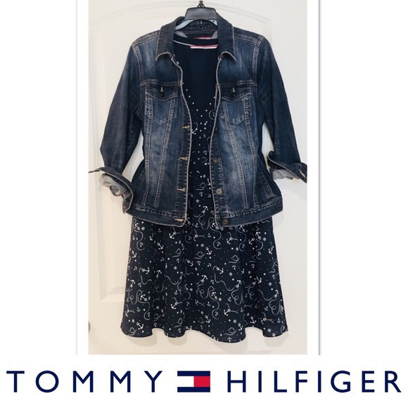 Tommy Hilfiger Dresses & Skirts - ⚓️ Tommy Hilfiger Nautical Anchor Print Dress